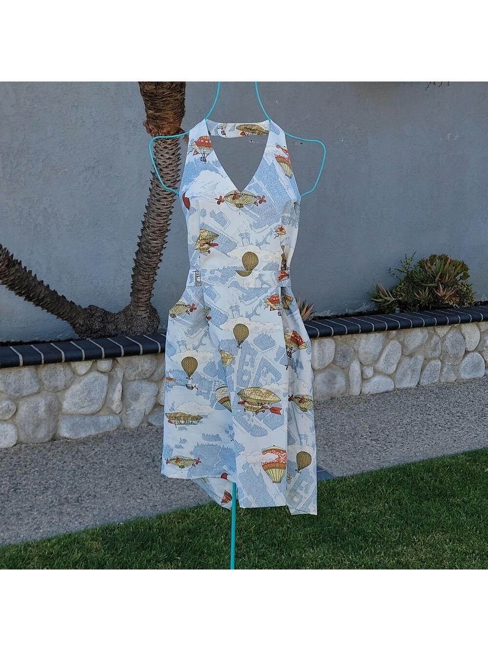 Vintage Yoshie Inaba Map print Apron